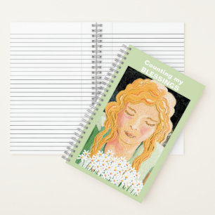 Counting my blessings notebook