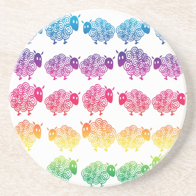 Counting Sheep Coaster (Front)