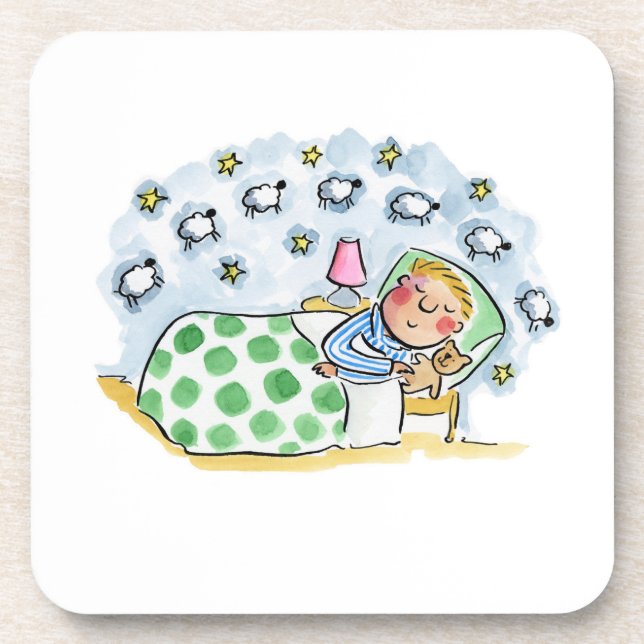 Counting Sheep Coaster (Front)