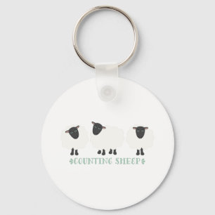 Counting Sheep Keychain