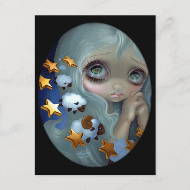 "Counting Sheep" Postcard (Front)