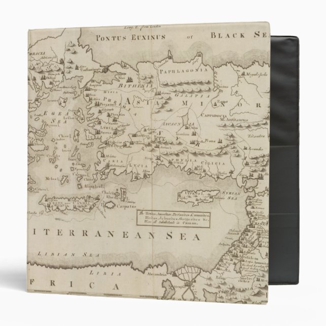 Countries Apostles Travelled in Binder (Front/Inside)