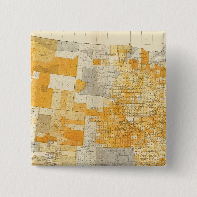 countries debt per capita 2 inch square button (Front)
