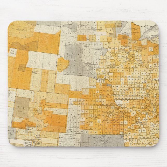 countries debt per capita mouse pad (Front)