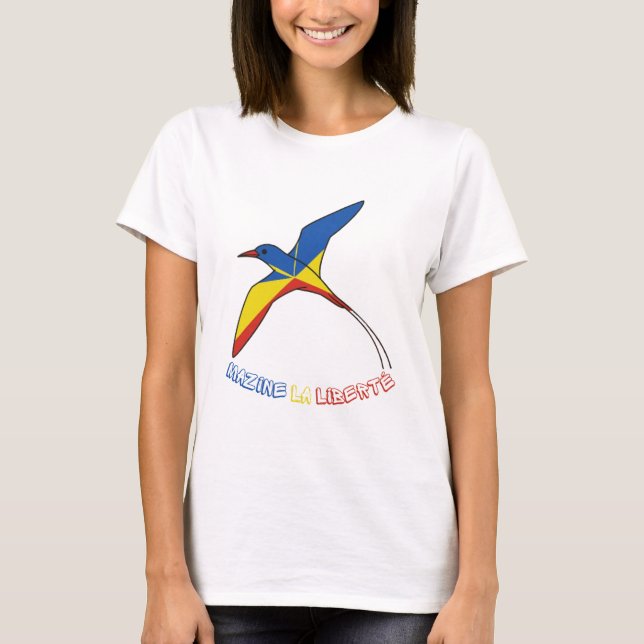 Countries in queue T-Shirt (Front)
