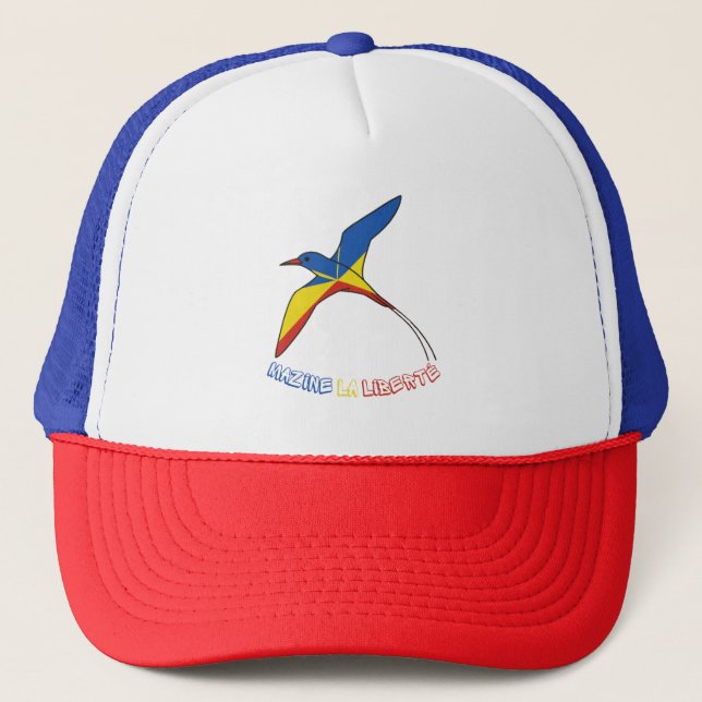 Countries in queue trucker hat (Front)