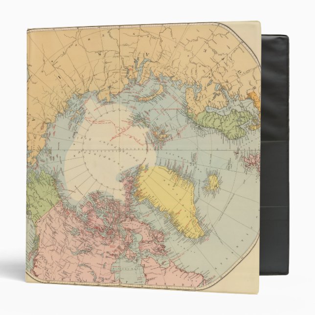 Countries round North Pole Binder (Front/Inside)