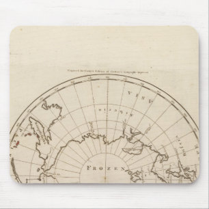 Countries situate about the North Pole Mouse Pad