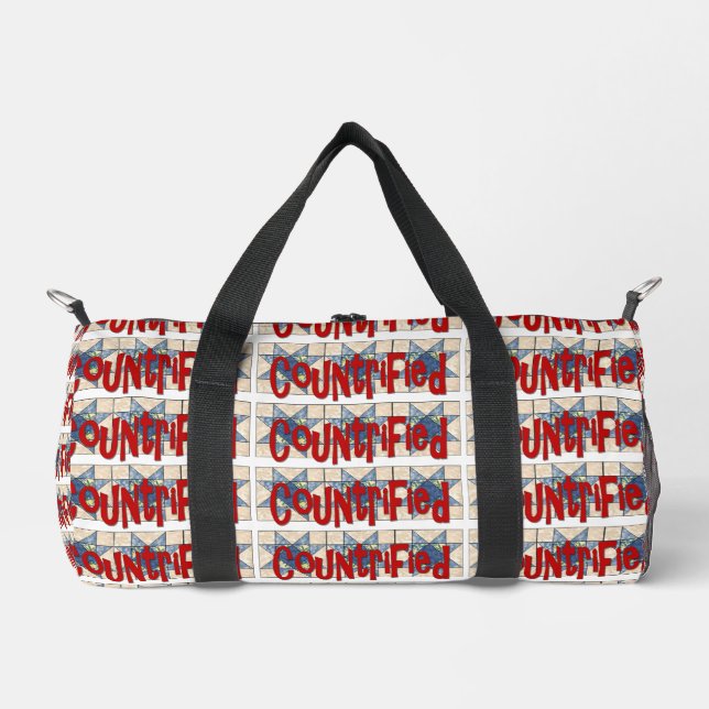 Countrified  duffle bag (Front)