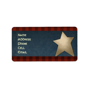 Country address labels