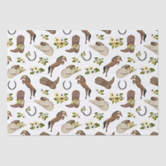 Country and Floral Tissue Paper