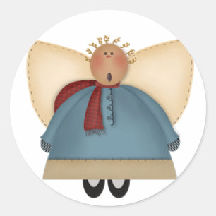Country Angel 2 Stickers