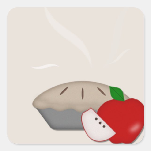 Country Apple Pie Stickers (Front)