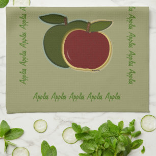 Country Apples Kitchen Towel