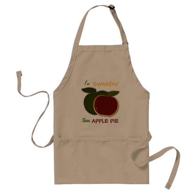 Country Apples Sweeter than Apple Pie Apron (Front)
