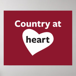 Country at Heart Poster