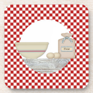 Country Baking Cork Coaster