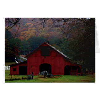Country Barn card