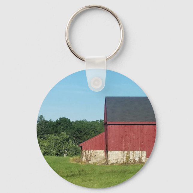 Country Barn Keychain (Front)