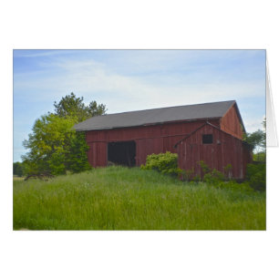 Country Barn Notecard