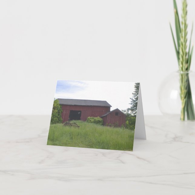 Country Barn Notecard (Front)