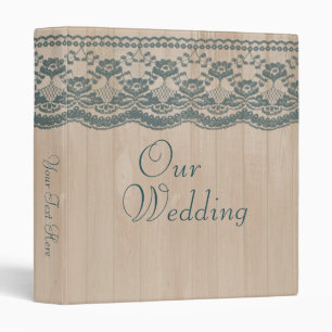 Country Barn Wood & Lace Photo Album Binder