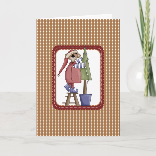 Country Bear Christmas Cards (Front)
