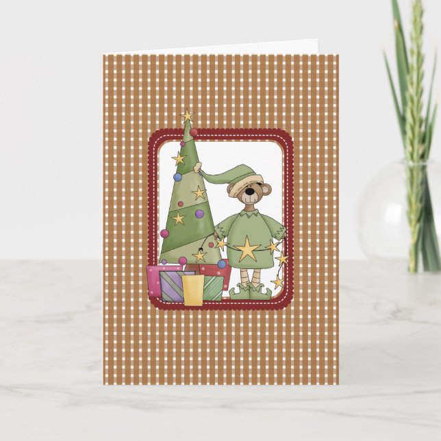 Country Bear Christmas Cards (Front)