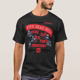 Country Bear Jamboree Five Bear Rugs  Classic T-Sh T-Shirt