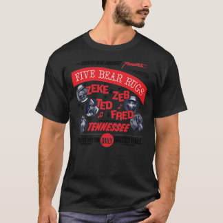 Country Bear Jamboree Five Bear Rugs  Classic T-Sh T-Shirt