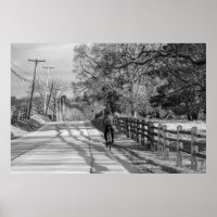Country Bike Ride Poster