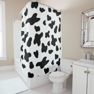 Country Black and White Cow Spots 