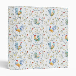Country Blooms Pattern Binder