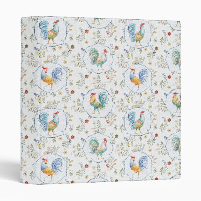 Country Blooms Pattern Binder (Front/Spine)