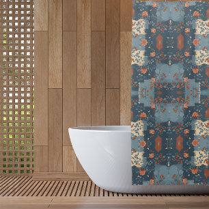 Country Blue Rust Rustic Farmhouse