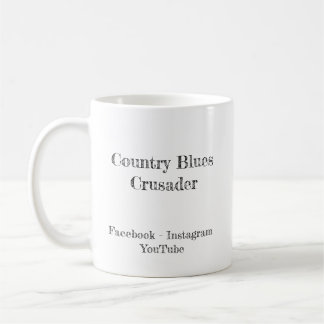 Country Blues Crusader Classic Mug, 325 ml Coffee Mug