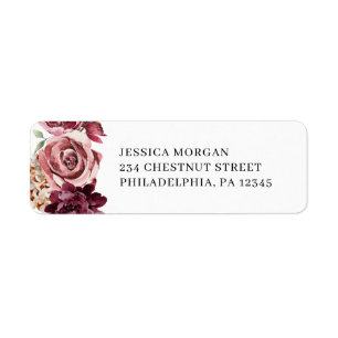 Country Boho Return Address Label