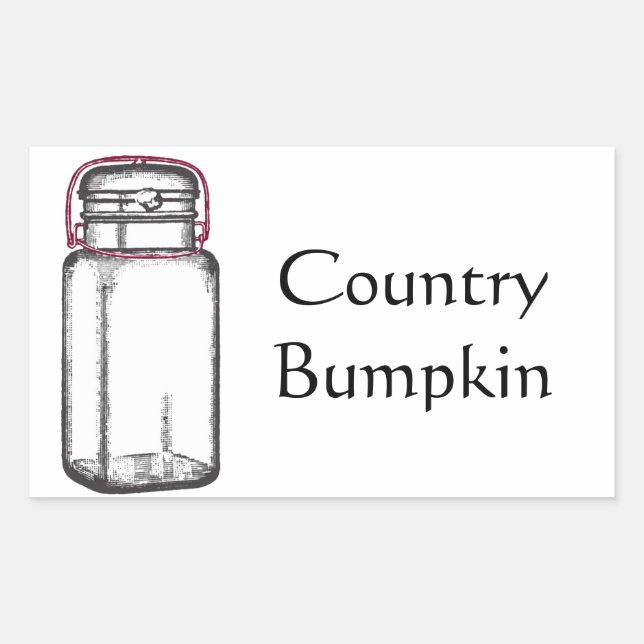 Country Bumpkin Sticker (Front)