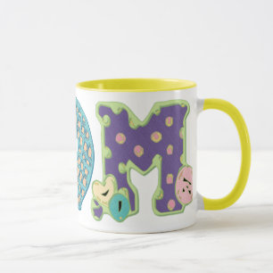 Country Buttons Mom Mug