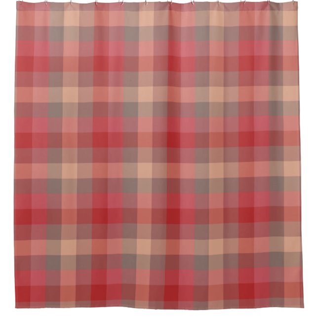 Country Cabin Rose Red Plaid Pattern (Front)