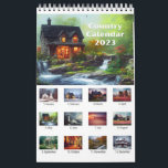 Country Calendar 2023 Wall Calendar<br><div class="desc">The Country Calendar 2023 Wall Calendar features stunning full-colour country-style artwork and plenty of room to add your own events, appointments, and notes on each of the twelve monthly grids. Country Calendar 2023 features beautiful images that evoke a sense of peace, inspiration, and gratitude, reminding us of home, family, and...</div>