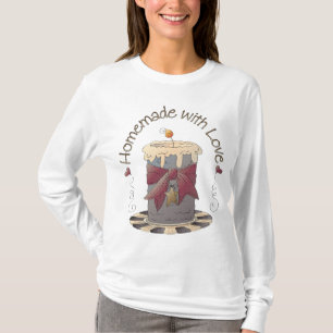 Country Candle Rustic Homemade with Love T-Shirt