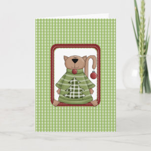Country Cat Christmas Cards