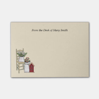Country Chair Post it Notes