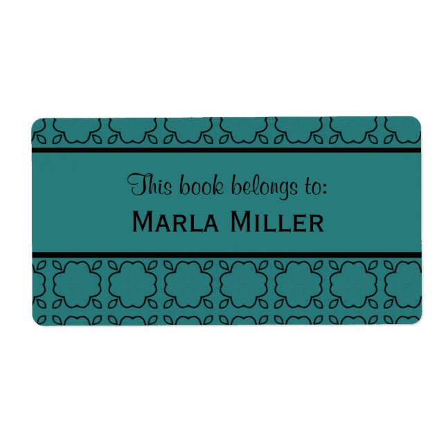 Country Charm Bookplate Labels (Front)