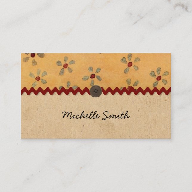 Country Charm Business Card (Front)