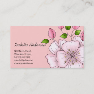 Country Cherries · Cherry Blossom Cluster Business Card