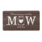 Country chic mason jar wedding water bottle labels