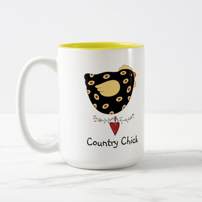 Country Chick Mug (Left)