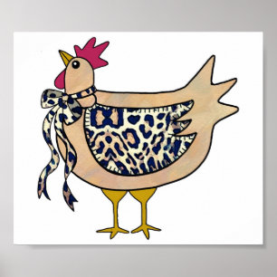Country Chicken Poster